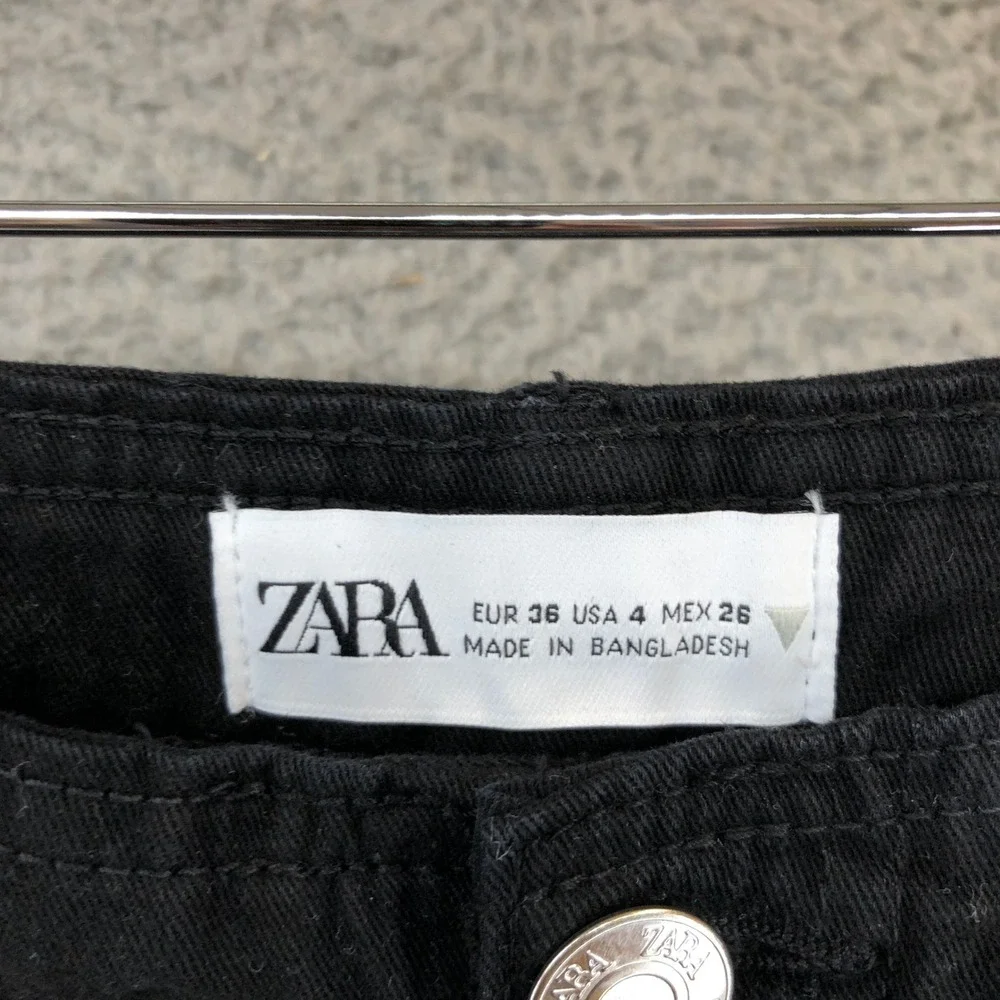 Zara Clothing Lot Women Small 4 Red White Black Striped Top Skirt Cargo Pants